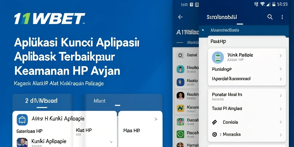 Tampilan antarmuka aplikasi Kunci Aplikasi 11WBET yang modern dan intuitif.